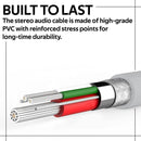 PROMATE Apple MFi Certified Lightning To 3.5mm AUX Connector. - Office Connect 2018