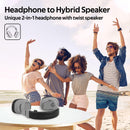 PROMATE 2-In-1 HD Bluetooth Headphones With 6W Speaker - Office Connect 2018