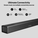 PROMATE Wireless 60W Bluetooth SoundBar. USB/AUX/Optical/HDMI - Office Connect 2018