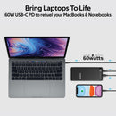PROMATE 78W Power Delivery Backup Battery. 30000mAh Battery Capacity. - Office Connect 2018