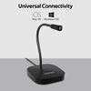 PROMATE OmniDirectional USB Microphone With Gooseneck Design & - Office Connect