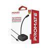PROMATE OmniDirectional USB Microphone With Gooseneck Design & - Office Connect