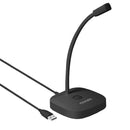 PROMATE OmniDirectional USB Microphone With Gooseneck Design & - Office Connect