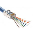 PLATINUM TOOLS Cat5e/6 Shielded EZ-RJ45 Plug With Internal Ground. - Office Connect 2018