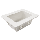 DYNAMIX Recessed Wall Box With 2x AMDEX Style Outlets And 1x GPO - Office Connect 2018