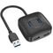 PROMATE 4-Port Portable Powered USB3.0 Hub With USB-A Connector. - Office Connect 2018