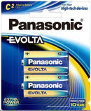 Panasonic Evolta C Alkaline Battery 2 Pack - Office Connect