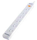 Sansai 6 Way Basic Powerboard with Master Switch - Office Connect