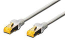 Digitus S-FTP CAT6A Patch Lead - 1M Grey - Office Connect