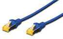 Digitus S-FTP CAT6A Patch Lead - 3M Blue - Office Connect