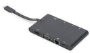 Digitus USB Type-C Universal Travel Notebook Dock with Power Delivery - Office Connect