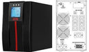 Powercom Macan Comfort 3000VA/3000W On Line UPS Mini Tower - Office Connect