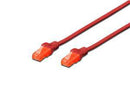 Digitus UTP CAT6 Patch Lead - 2M Red - Office Connect