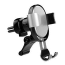 Verbatim Car Air Vent Phone Holder Gravity with Grip - Silver - Office Connect