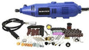 210 Piece Rotary Tool Kit with Flexible Shaft Engrave Drill Sand Polish - Office Connect 2018