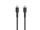 3sixT Tough USB-C to USB-C (v2.0) Cable 1.2m - Black - Office Connect 2018