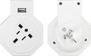 JACKSON Travel Adaptor with 1x USB Charging Port and - Office Connect