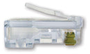 PLATINUM TOOLS Cat5e EZ-RJ45 Plug. Easy Install RJ45 Plug For Cat5e - Office Connect 2018