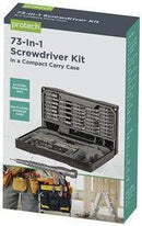73 Piece Multifunctional Screwdriver Set with Carry Case - Office Connect 2018