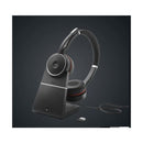 Jabra Evolve 75+ UC Stereo Headset Includes Charging Stand - Office Connect