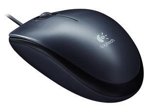 Logitech M90 USB Wired Full Size Mouse - Office Connect