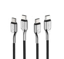 Cygnett Armored 2.0 USB-C to USB-C(5A/100W )Cable 1M - Black - Office Connect