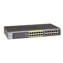 NETGEAR PROSAFE PLUS 24-PORT GIGABIT RACKMOUNT SWITCH POE - Office Connect