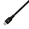 MOYORK CORD 1.2m Lightning to USB-C Nylon Cable- Raven Black - Office Connect