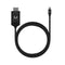 MOYORK CORD 2m USB-C to HDMI A Male Nylon Cable- Raven Black - Office Connect