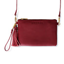 Moyork WATT Leather Clutch w/SS 4000 mAh PB - Merlot Red - Office Connect