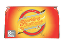 Schweppes Sparkling Duet Orange & Lemon Soft Drink Cans 6pk - Office Connect 2018