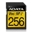 ADATA Premier ONE V90 UHS-II SDXC Card 256GB - Office Connect 2018