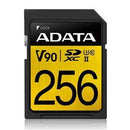 ADATA Premier ONE V90 UHS-II SDXC Card 256GB - Office Connect 2018