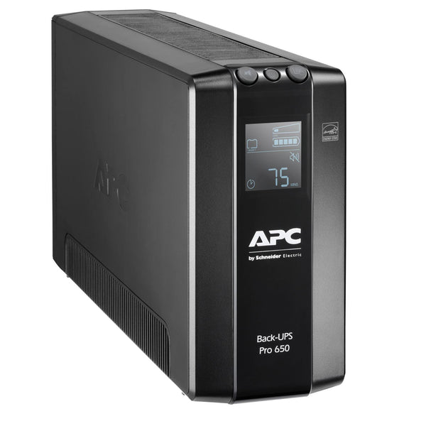 APC Back-UPS PRO Line Interactive 650VA (390W) With AVR, 230V - Office Connect 2018