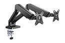 BRATECK Elegant Dual 13'-27' Counter Balance Monitor Desk Mount. - Office Connect 2018