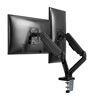 BRATECK Elegant Dual 13'-27' Counter Balance Monitor Desk Mount. - Office Connect 2018