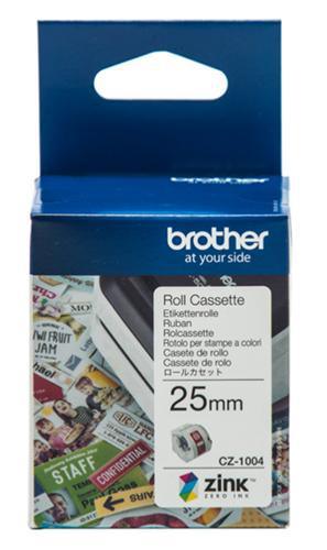 Brother CZ-1004 25mm Printable Roll Cassette - Office Connect 2018