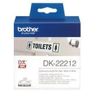 Brother DK22212 Continuous Length Paper Label Tape 62mm x 15.24m - Office Connect 2018