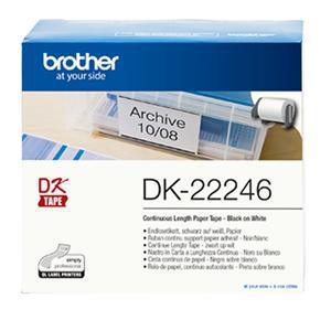 Brother DK22246 Continuous Paper Label Tape 103mm x 30.48m - Office Connect 2018