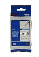 Brother HSe-251 24mm x 1.5m Black on White Heat Shrink Tape - Office Connect 2018