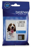 Brother LC3311C Cyan Ink Cartridge - Office Connect 2018