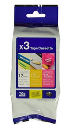 Brother TZe-33M3 12mm Tape Multi Pack - Office Connect 2018
