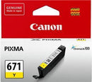 Canon CLI671Y Yellow Ink Cartridge - Office Connect 2018