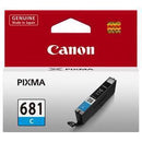 Canon CLI681C Cyan Standard Yield Ink Cartridge - Office Connect 2018