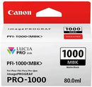 Canon PFI-1000MBK Matte Black Ink Tank - Office Connect 2018