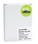 Icon Compatible Brother TZ Tape 9mm Black on White - Office Connect