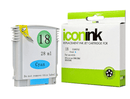 Icon Compatible HP 18 Cyan Ink Cartridge (C4937A) - Office Connect