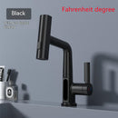 Intelligent Digital Display Faucet Pull-out Basin Faucet Temperature Digital Display Rotation - Office Connect 2018