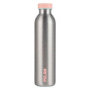 Milan Stainless Steel Isothermal Bottle 590ml Silver Series Pink