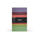Castelli Notebook Stripes Mid Ruled Peach
